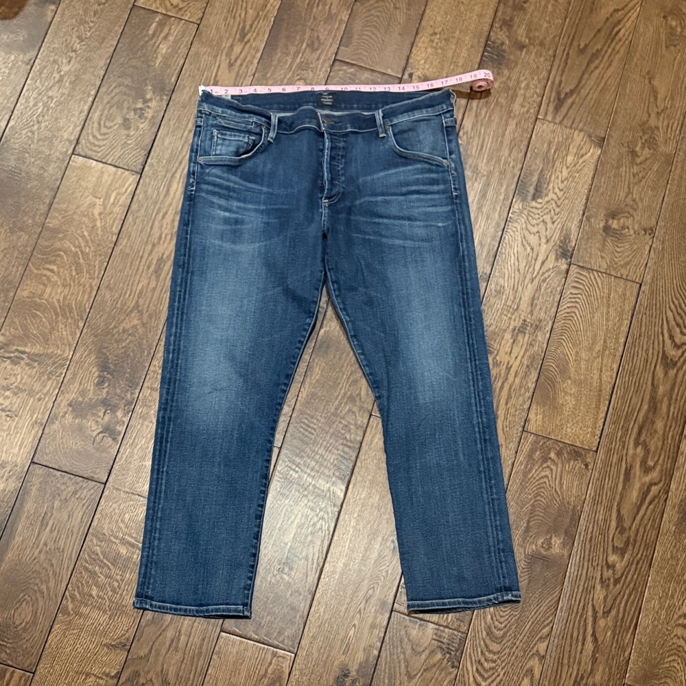 Citizens of humanity Slim Straight Dark Blue Jeans low rise 31